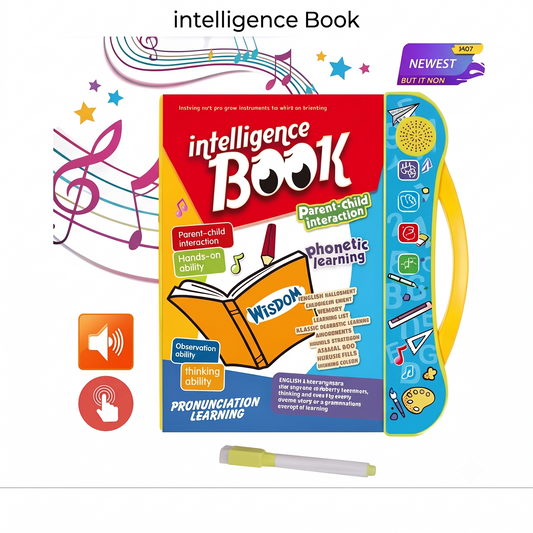 Talking Sound Book with Phonics, Alphabets, Numbers ,poem; Animals